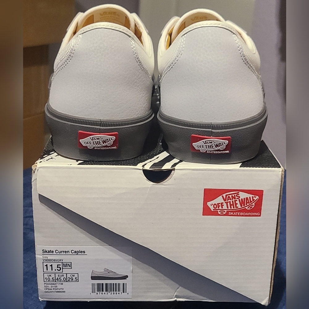 Vans Skate Curren Caples Low, New In Original Box! Mens 11.5/Womens 13 - Picture 10 of 13